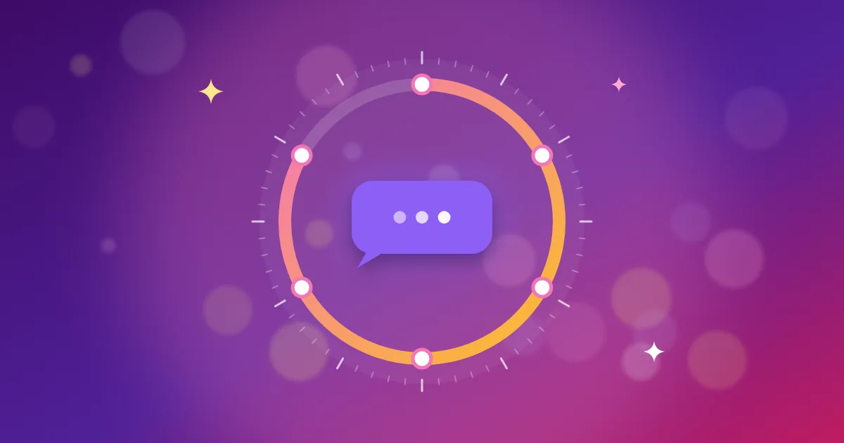 Timer and phone showing a 60-minute plan for the first time in a chat room